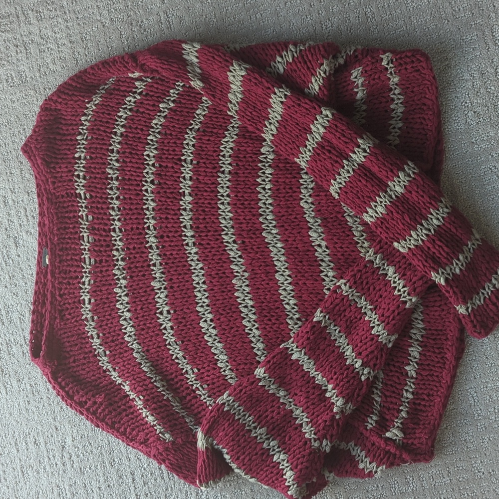 Red sweater